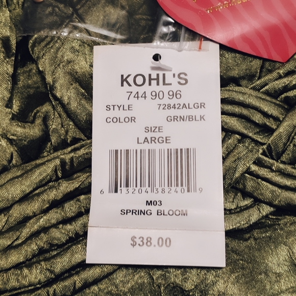 Heart Soul Green Blouse - Picture 7 of 11